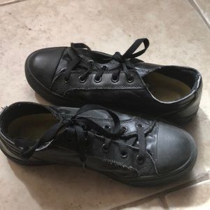 TredSafe Black Oil & Slip Resistant Work Shoes